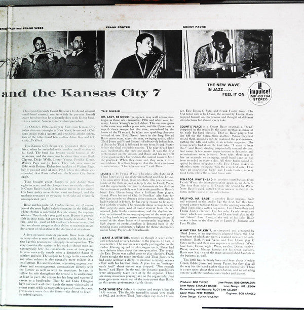 Count Basie And The Kansas City 7