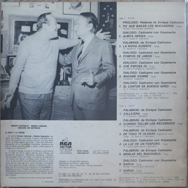 El Poeta Y El Cantor