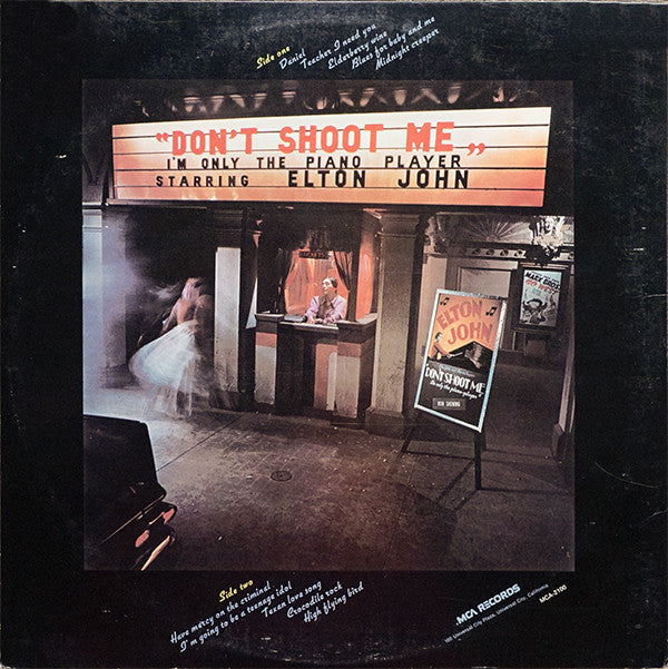 Don't Shoot Me I'm Only The Piano Player