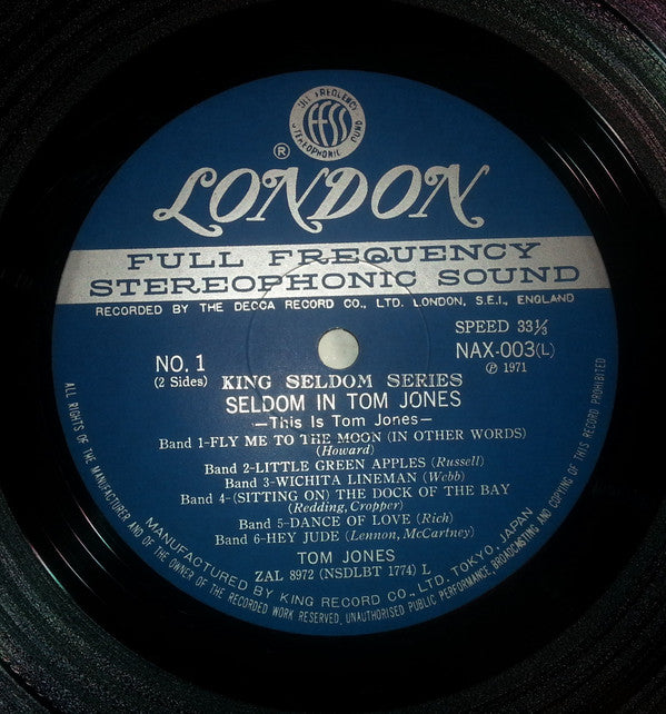 Seldom In Tom Jones N° 3 - This Is Tom Jones -