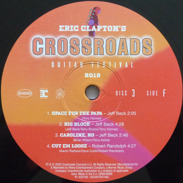 Eric Clapton's Crossroads Guitar Festival 2019