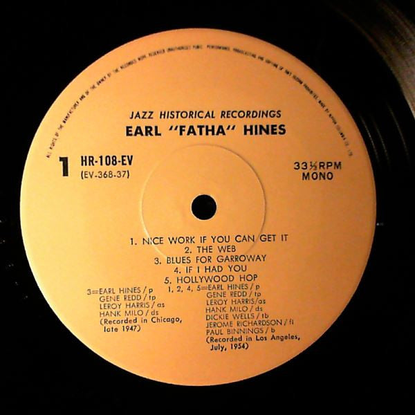 Earl "Fatha" Hines