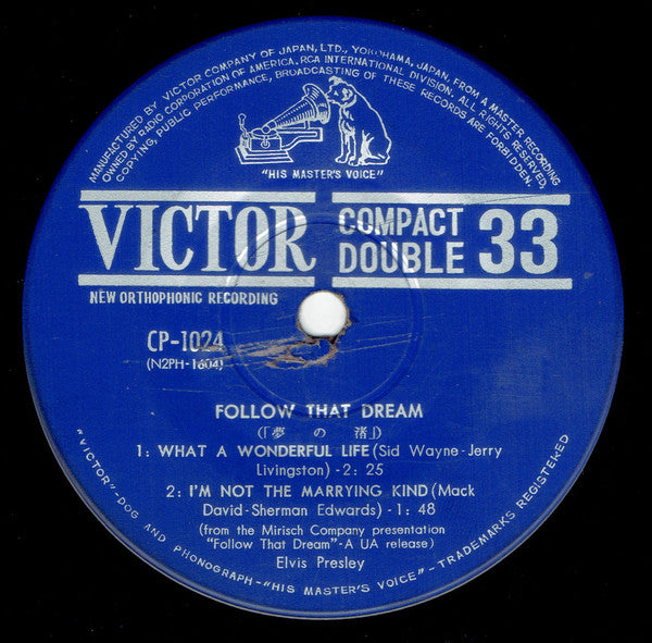 Follow That Dream = 「夢 の 渚」