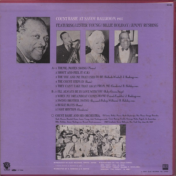 Count Basie At Savoy Ballroom 1937