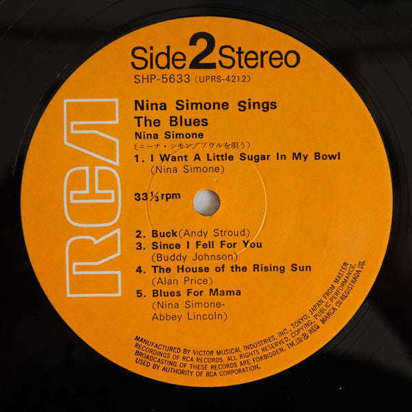 Nina Simone Sings The Blues