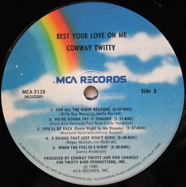 Rest Your Love On Me