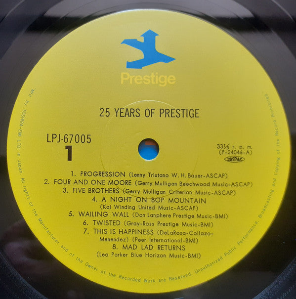 25 Years Of Prestige
