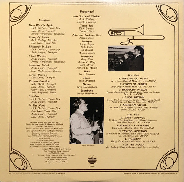 The Direct Disc Sound Of The Glenn Miller Orchestra