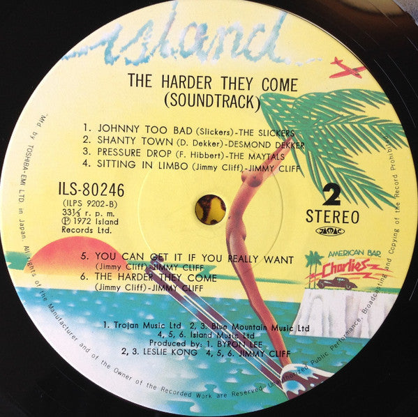 The Harder They Come (Original Soundtrack Recording) = ザ・ハーダー・ゼイ・カム (サウンド・トラック盤)