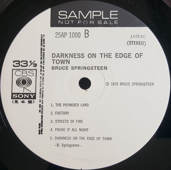 Darkness On The Edge Of Town = 闇に吠える街