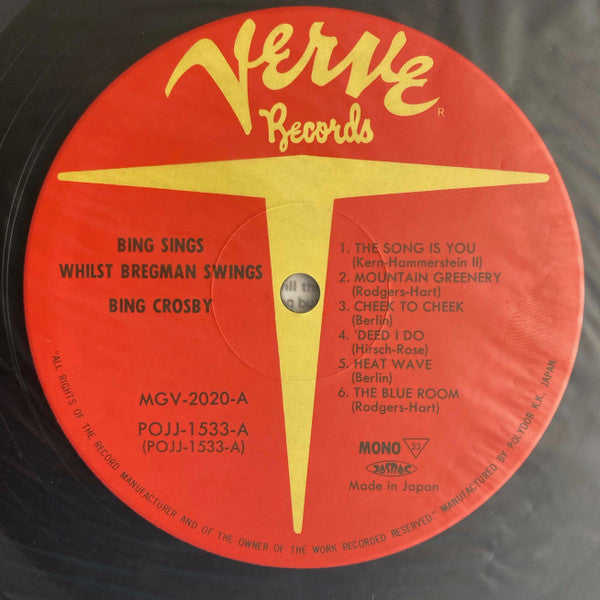 Bing Sings Whilst Bregman Swings