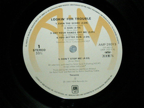 Lookin' For Trouble