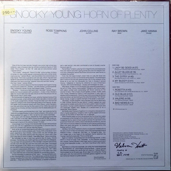 Release: Unknown Release-Vinyl-US-1979-CJ-91-2058324