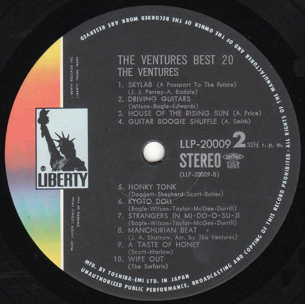 The Ventures Best 20