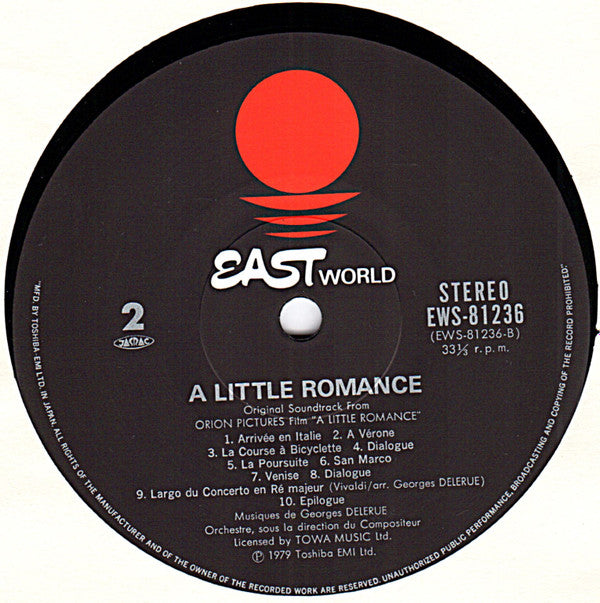 リトル・ロマンス = A Little Romance (Original Soundtrack)