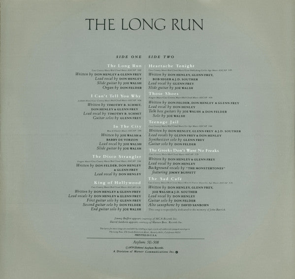 The Long Run