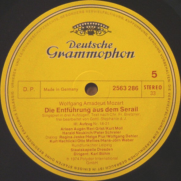 Die Entführung Aus Dem Serail / Der Schauspieldirektor