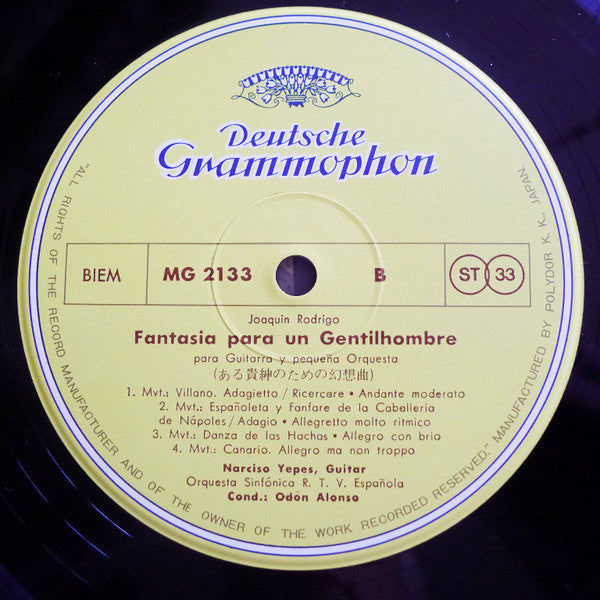 Concierto De Aranjuez / Fantasia Para Un Gentilhombre