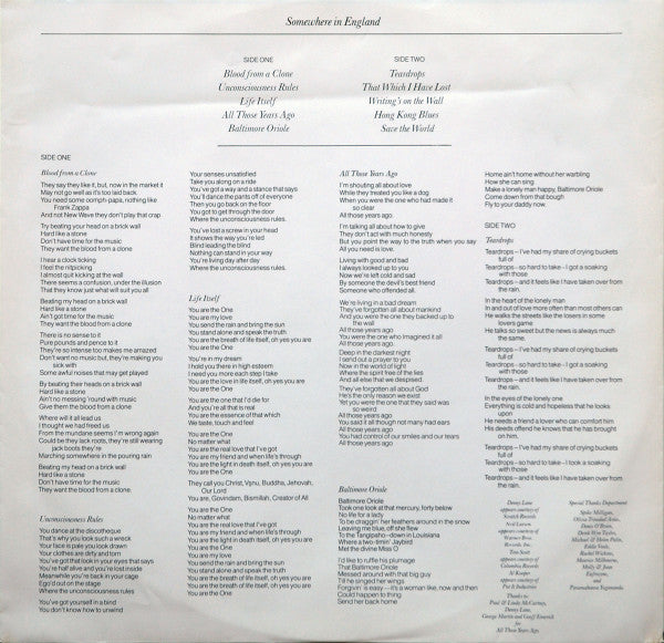 Somewhere In England