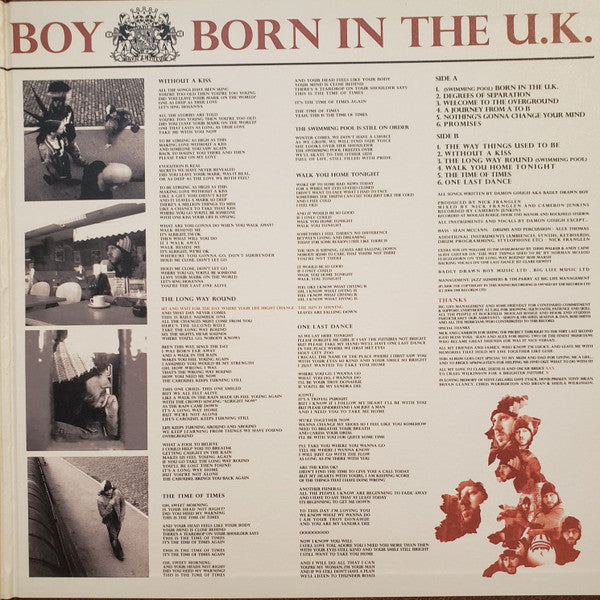 Born In The U.K.