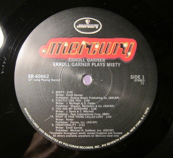 Erroll Garner Plays Misty