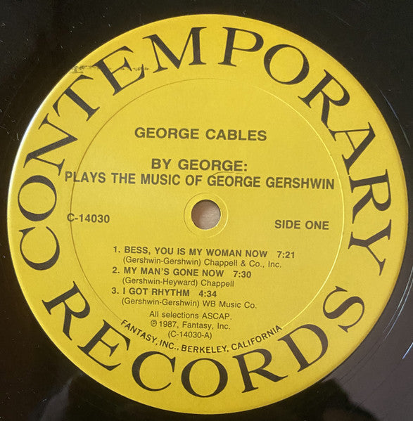 By George: George Cables Plays The Music Of George Gershwin