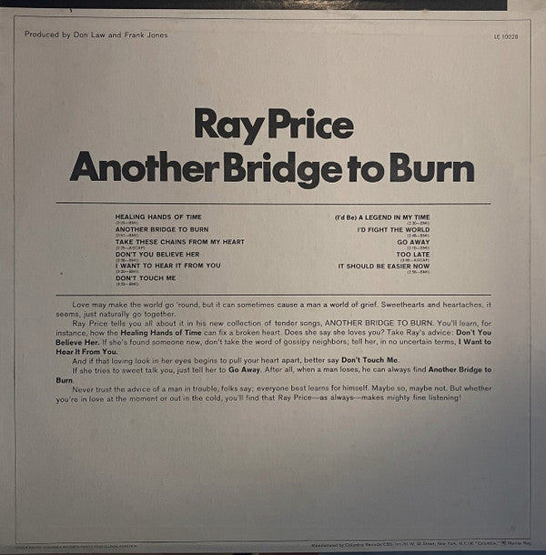 Another Bridge To Burn