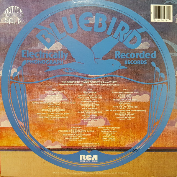 Master Release: The Complete Tommy Dorsey Volume V 1937 by Tommy Dorsey