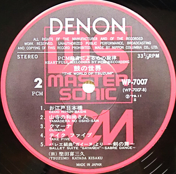 The World Of Tsuzumi = PCM録音による心の旋律 鼓の世界