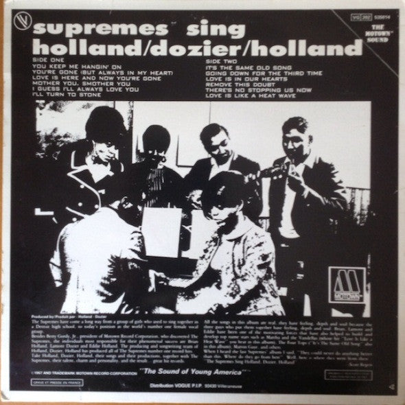The Supremes Sing Holland-Dozier-Holland