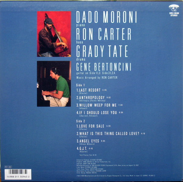 Ron Carter Presents Dado Moroni