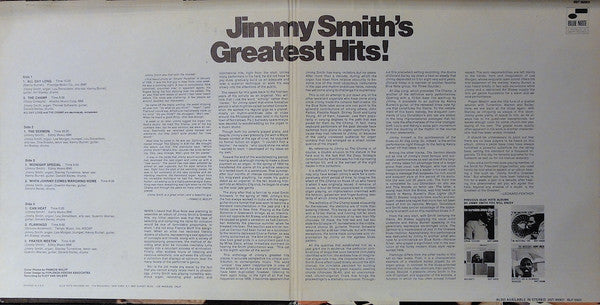 Jimmy Smith's Greatest Hits!