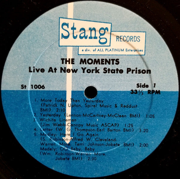 Live At The New York State Womans Prison