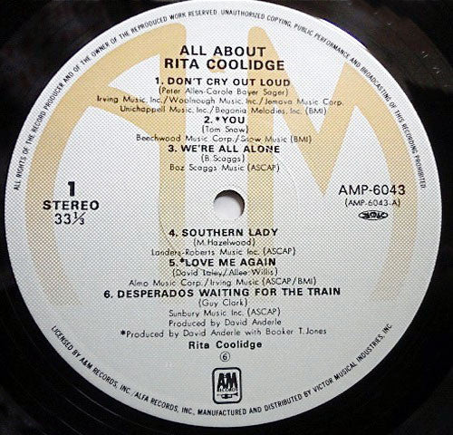 All About Rita Coolidge