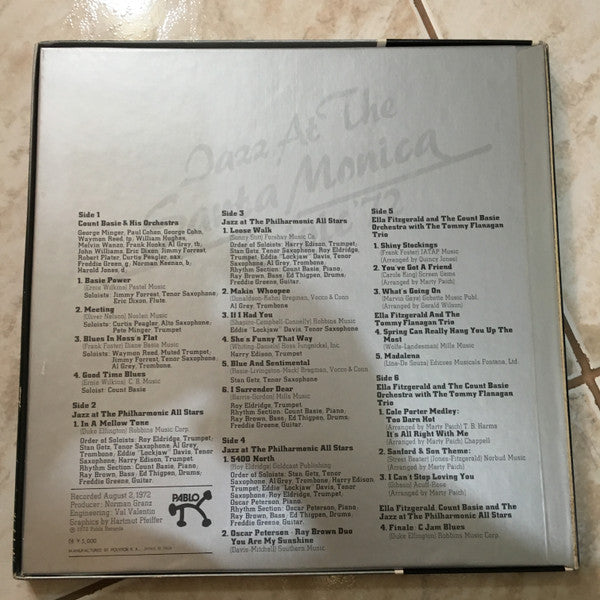 Jazz At The Santa Monica Civic '72