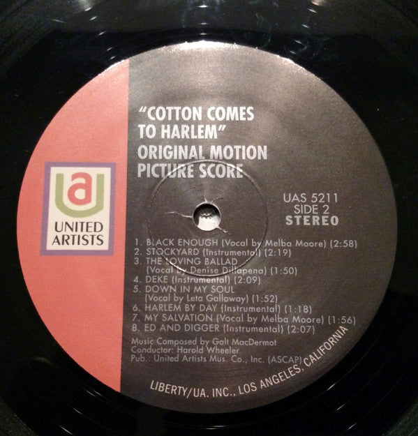 Cotton Comes To Harlem (Original Motion Picture Score)
