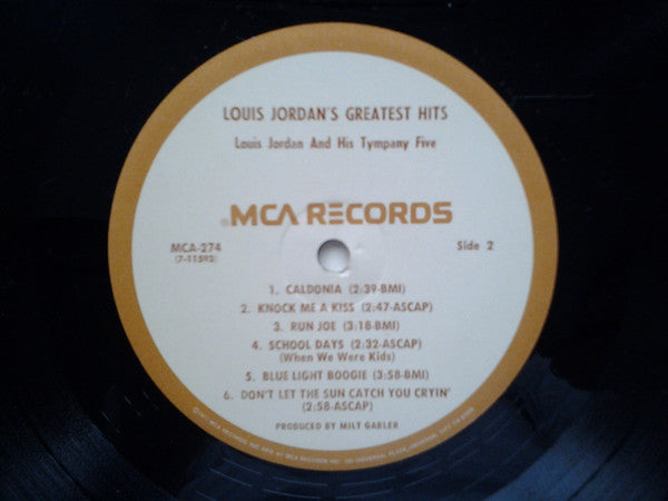 Louis Jordan's Greatest Hits