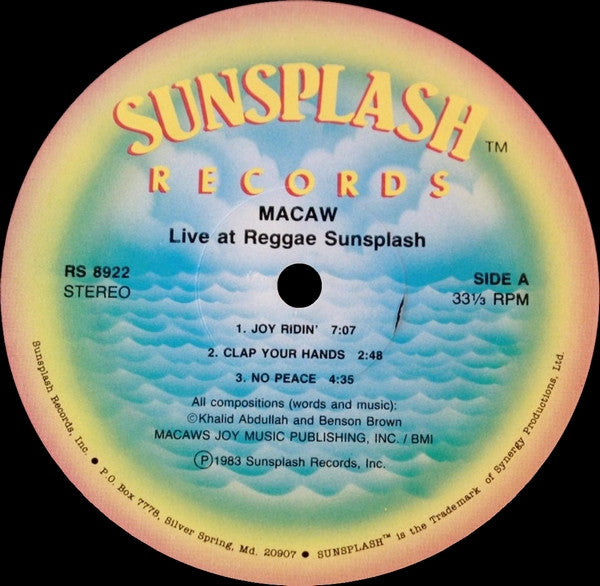 Live At Reggae Sunsplash