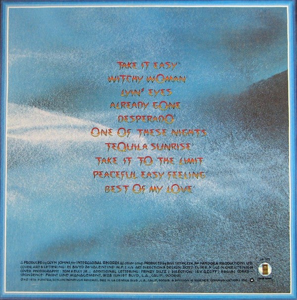 Release: Their Greatest Hits 1971-1975-Vinyl-US-1976-6E-105-5386878