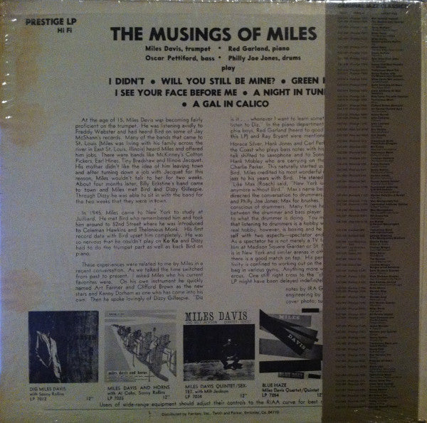 The Musings Of Miles
