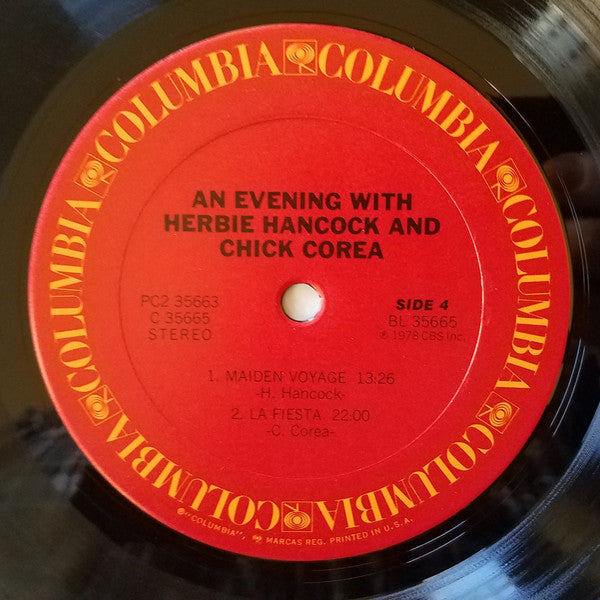 An Evening With Herbie Hancock & Chick Corea In Concert 1978