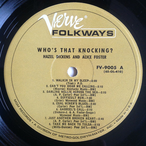 Who's That Knocking? And Other Bluegrass Music