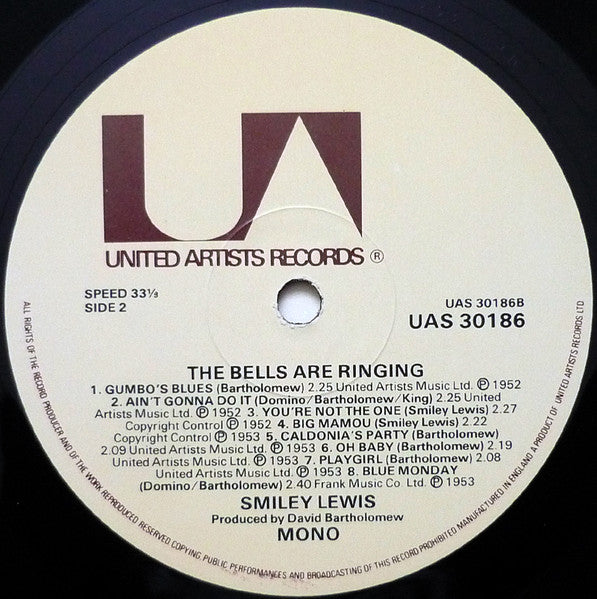 The Smiley Lewis Story Vol. 1 - The Bells Are Ringing