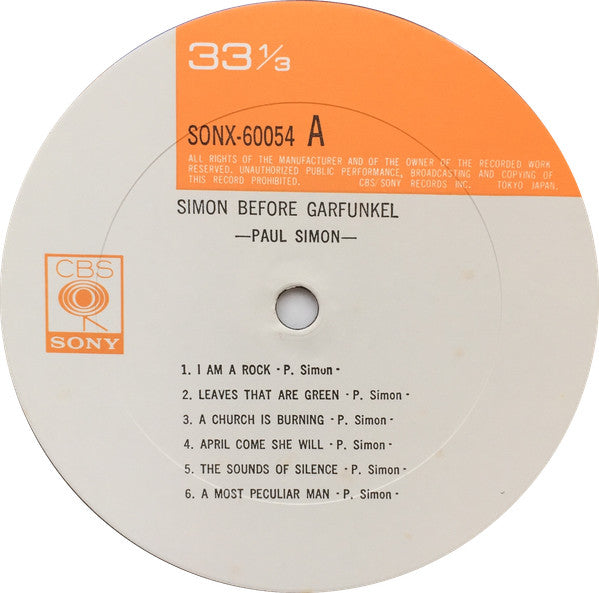 Simon Before Garfunkel (Recorded In 1964)