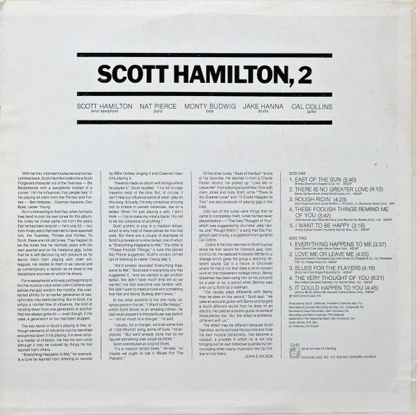 Scott Hamilton, 2