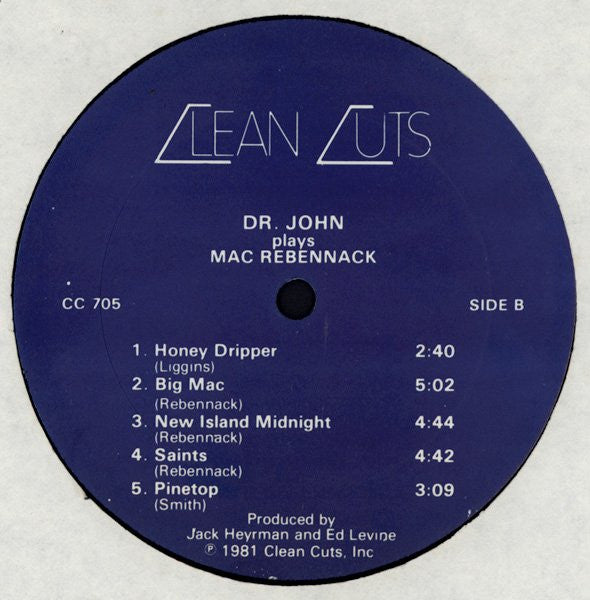 Dr. John Plays Mac Rebennack