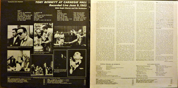 At Carnegie Hall Recorded Live June 9, 1962