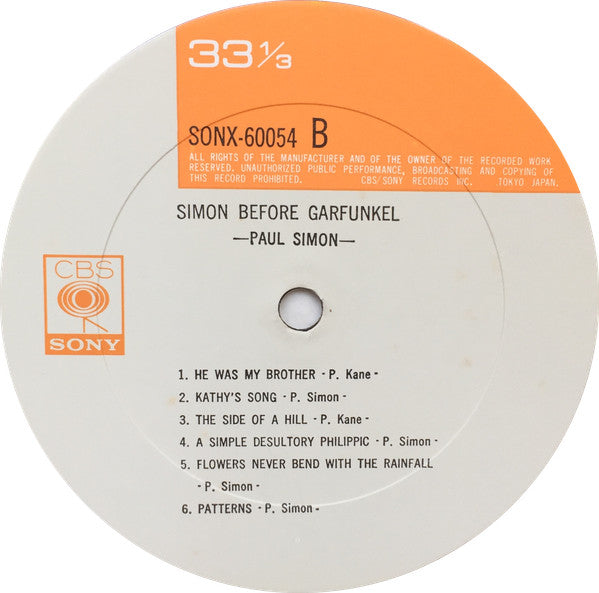 Simon Before Garfunkel (Recorded In 1964)