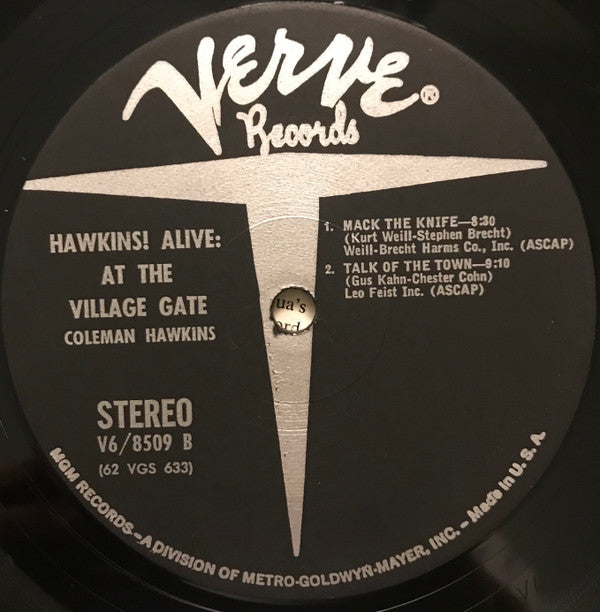 Hawkins! Alive! At The Village Gate