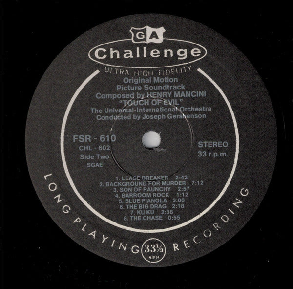 Touch Of Evil (Original Motion Picture Soundtrack)